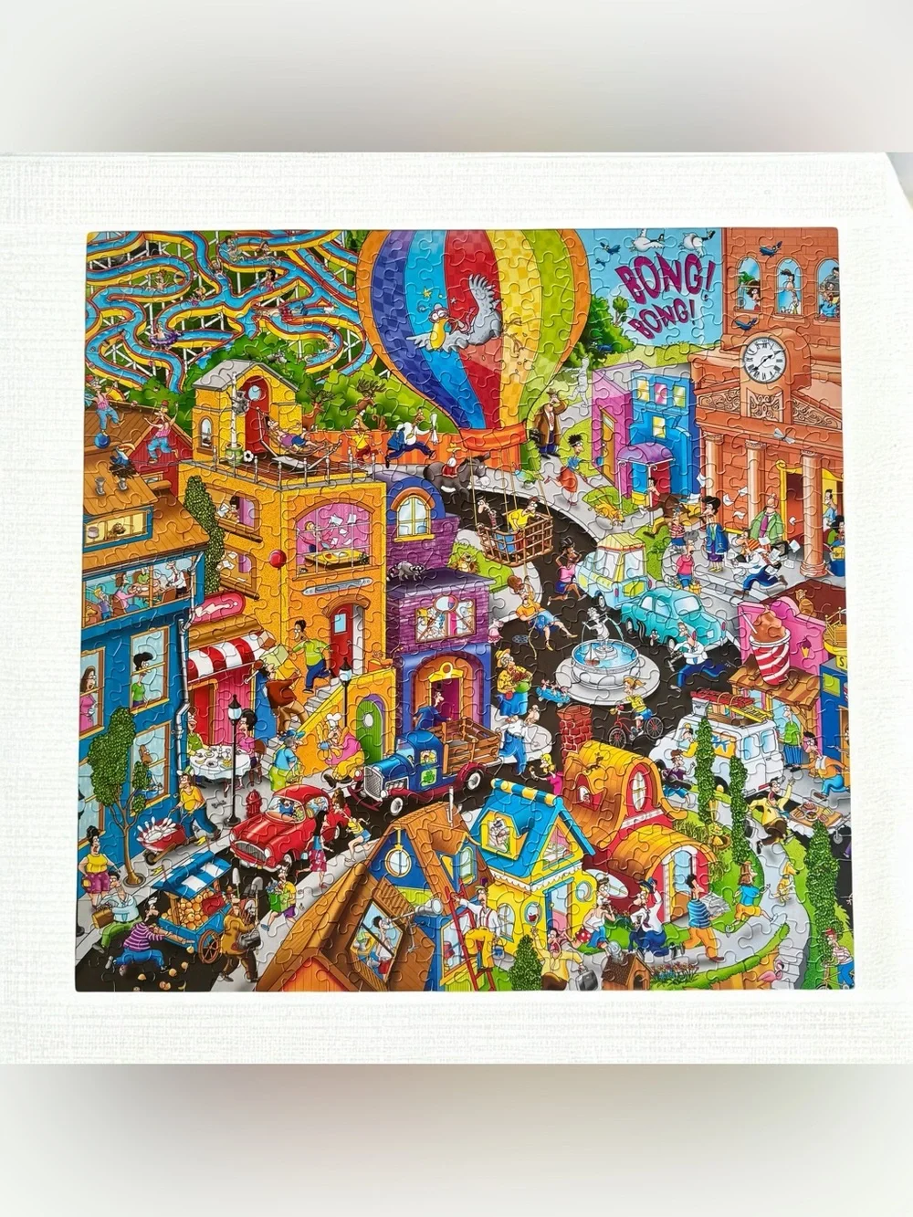 Ceaco Steve Skelton Tooniverse WORLD IN A HURRY 550 pc puzzle 20